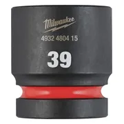 Milwaukee ShockWave™ Krachtdop 1" kort | 39 mm - 4932480415
