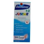4x Davitamon Junior 1+ Framboos 100 ml