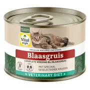12x Vitalstyle Kattenvoer Blik Blaasgruis 200 gr