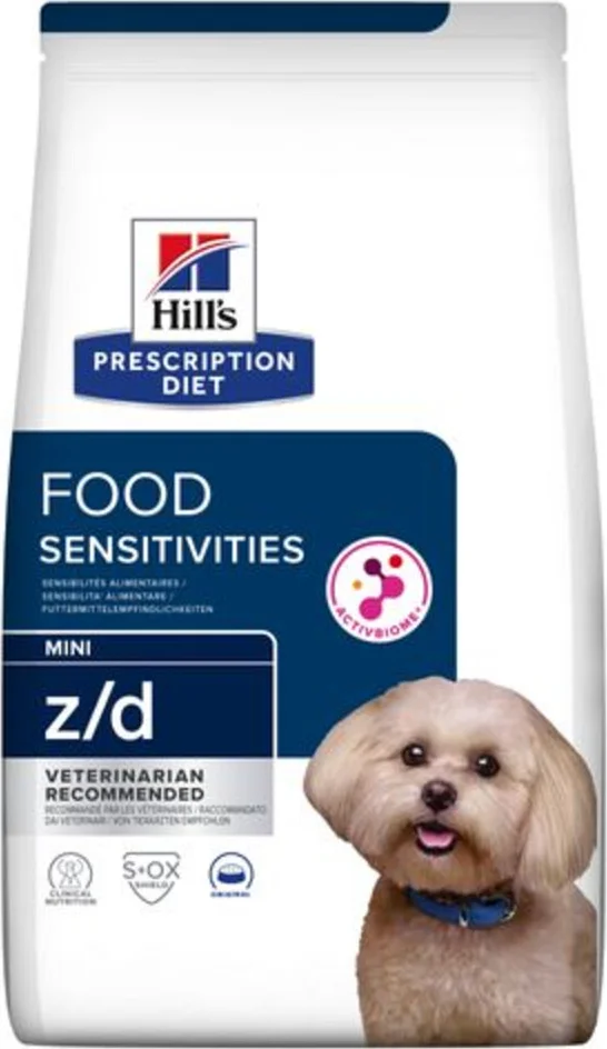 Hill's Prescription Diet z/d Mini Food Sensitivities Hondenvoer Droog 6 kg