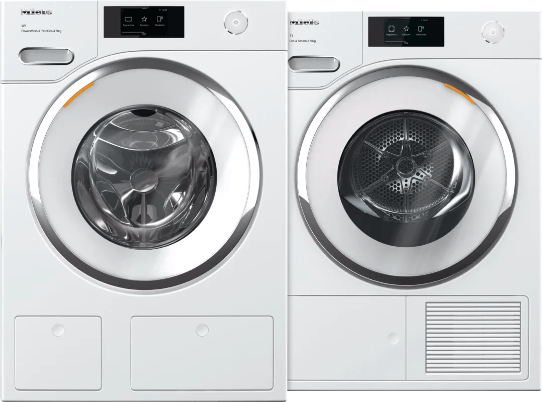 Miele WWR 760 WPS PowerWash & TwinDos + Miele TWR 780 WP Eco & Steam
