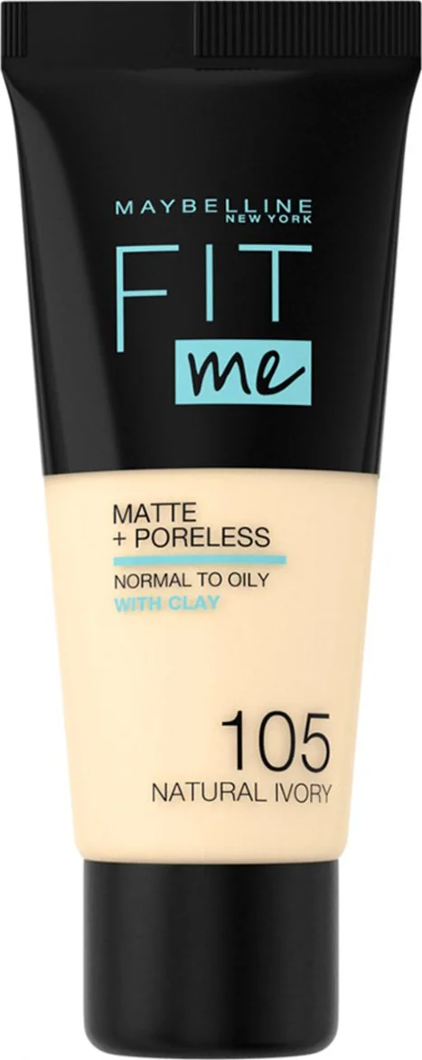 Maybelline Fit Me Matte + Poreless Foundation 105 Natural Ivory