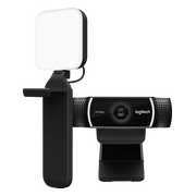Logitech Litra Glow Streaming Lamp + C922 Pro Stream