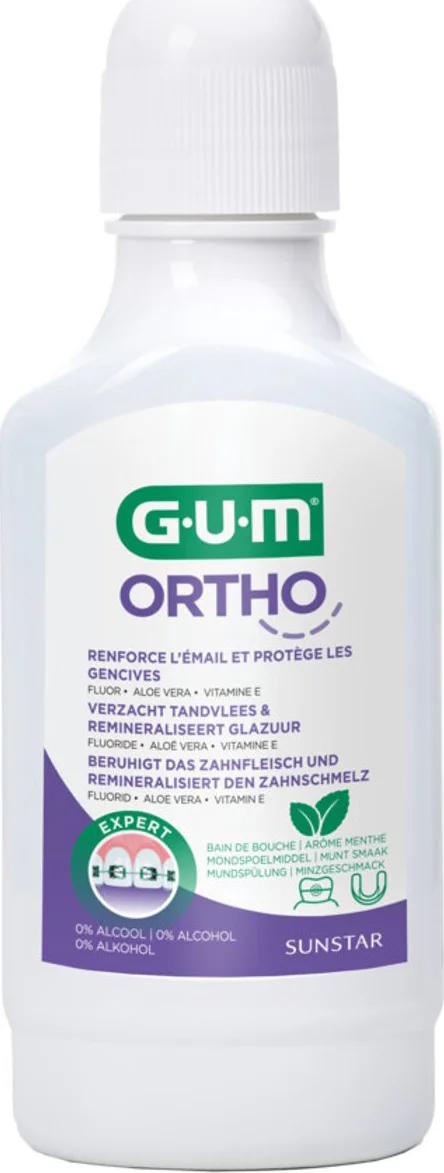 GUM Ortho Mondspoelmiddel 300ML