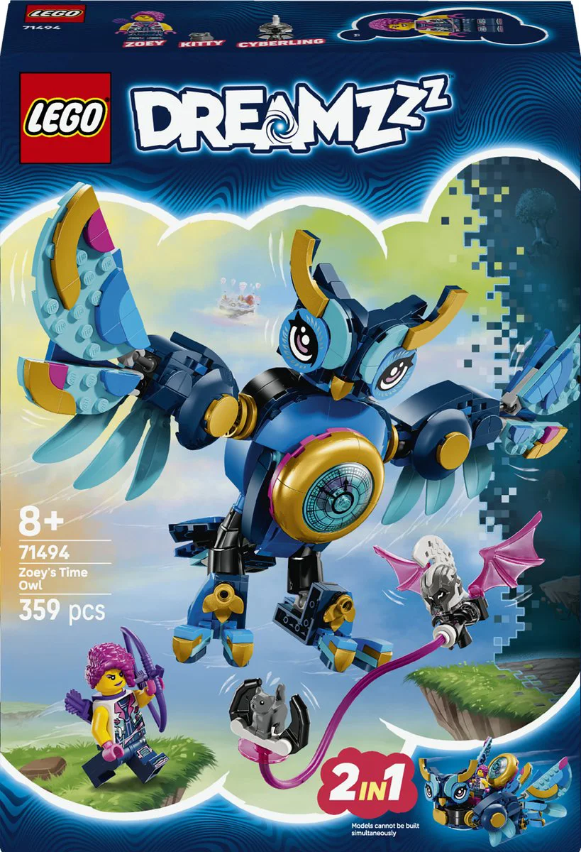 LEGO DREAMZzz Zoey's tijduil 71494