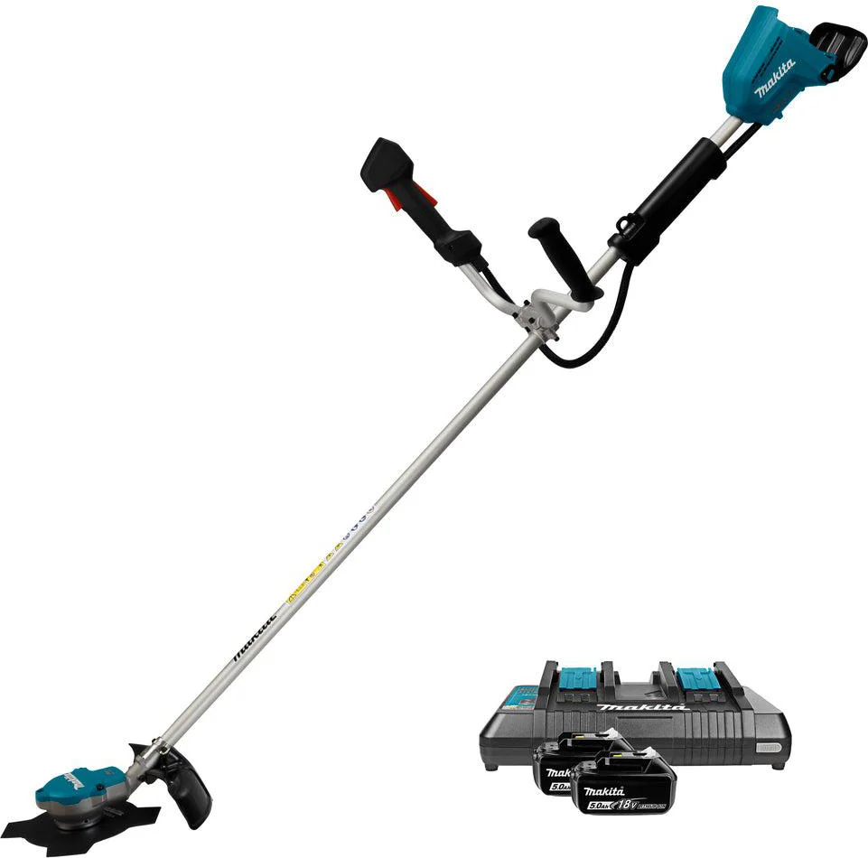 Makita DUR368APT2 Accu Bosmaaier U-Greep 2x18V 5.0Ah