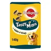 Pedigree Tasty Hondensnacks Minis Cheesy Bites 140 gr