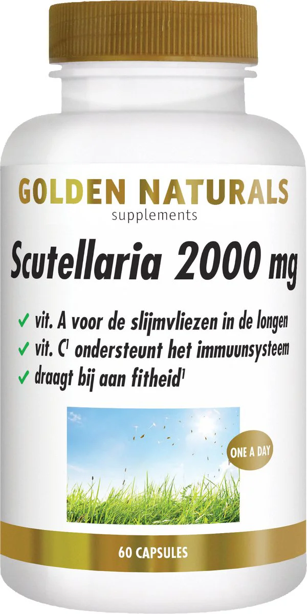 Golden Naturals Scutellaria 2000mg 60 vegacapsules