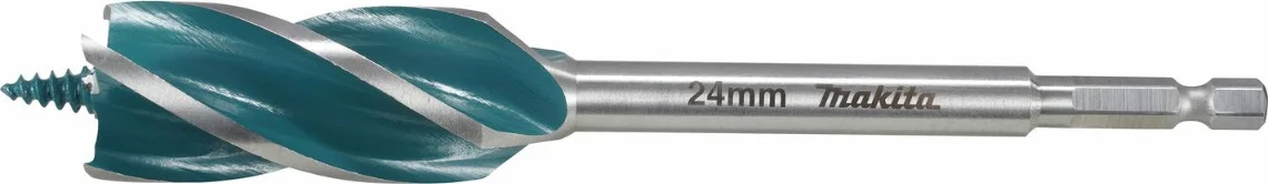 Makita E-26680 4-snijder houtboor 24x165mm
