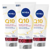 3x NIVEA Anti-rimpel Hals & Decolleté Q10 Crème 200ml