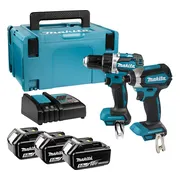 Makita DLX2189T3J Accu Combiset DDF484 + DTD153 18V 5.0Ah in Mbox