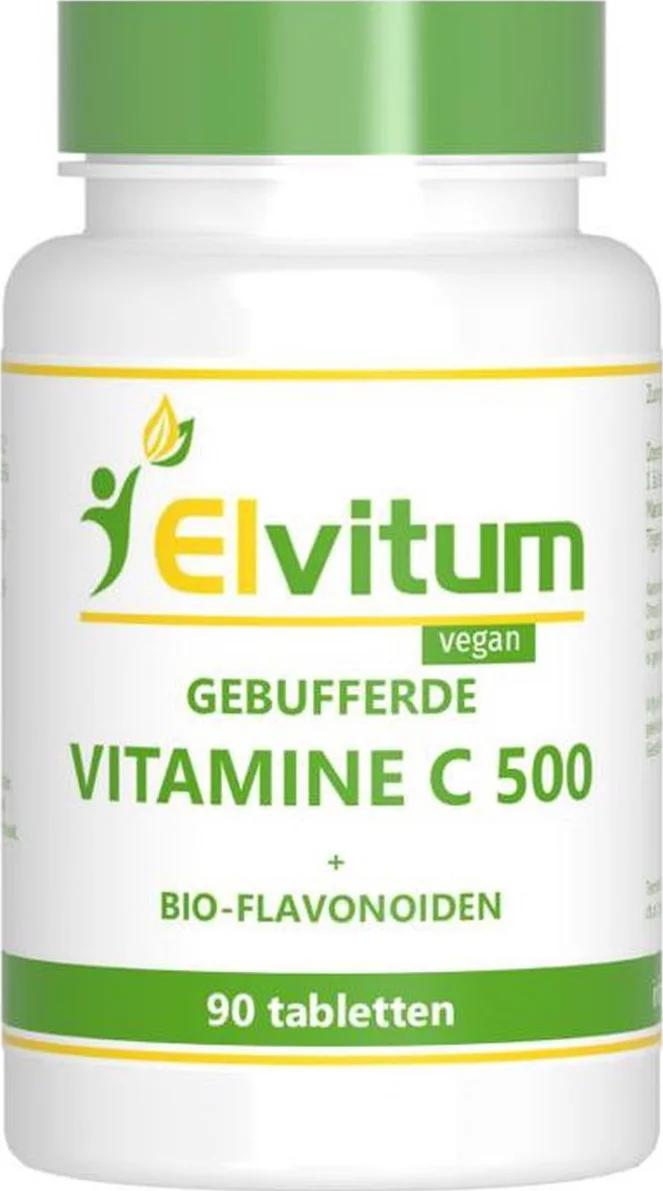 Elvitum Gebufferde Vitamine C 500 90TB
