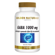 Golden Naturals GABA 1000mg vegan 60 tabletten