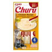 Ciao Churu Puree Senior 10+ Kattensnack Chicken 4 x 14 gr
