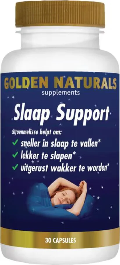 2x Golden Naturals Slaap Support 30 vegacapsules