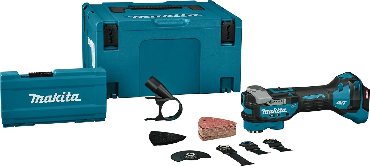 Makita TM001GZ03 Accu multitool + accessoires XGT 40V Max Basic Body in Mbox