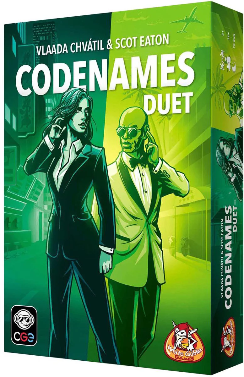 Codenames Duet - Nieuw artwork