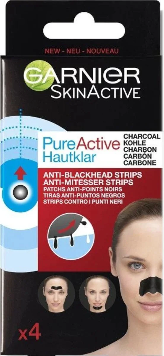 Garnier PureActive Charcoal Anti Mee-Eters Strips