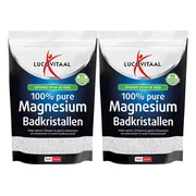2x Lucovitaal Magnesium Badkristallen 1 kg