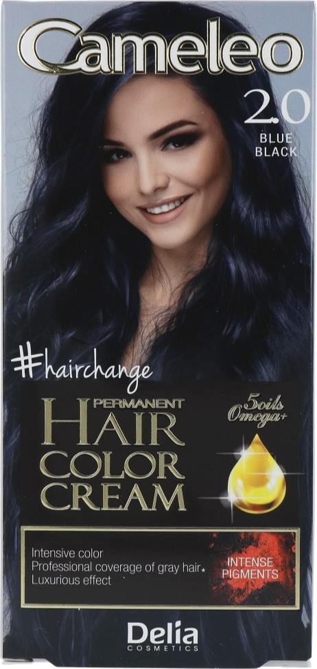 Cameleo Hair Color Cream 2.0 Blue Black