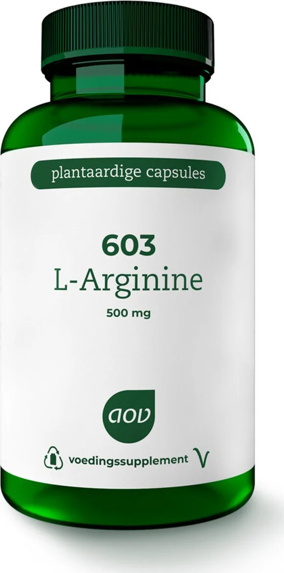 AOV 603 L Arginine 500mg Vegacaps 90VCP