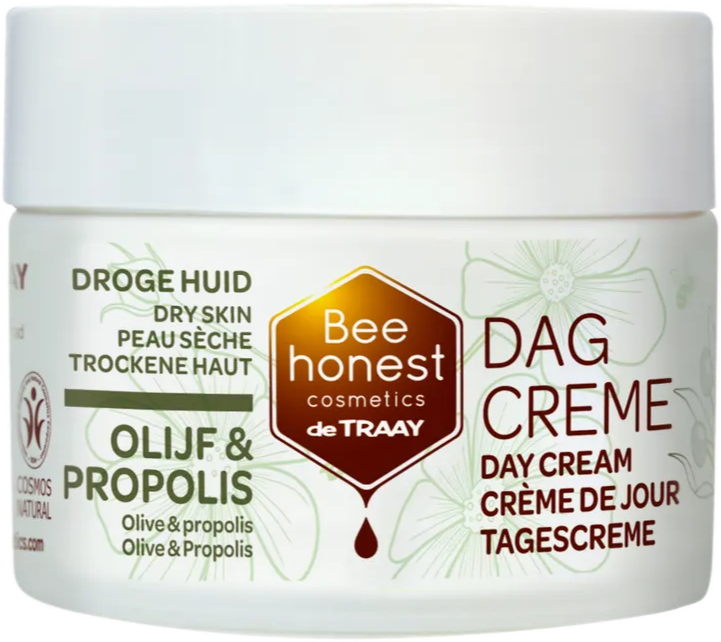 Bee Honest Olijf & Propolis Dagcrème 50ML