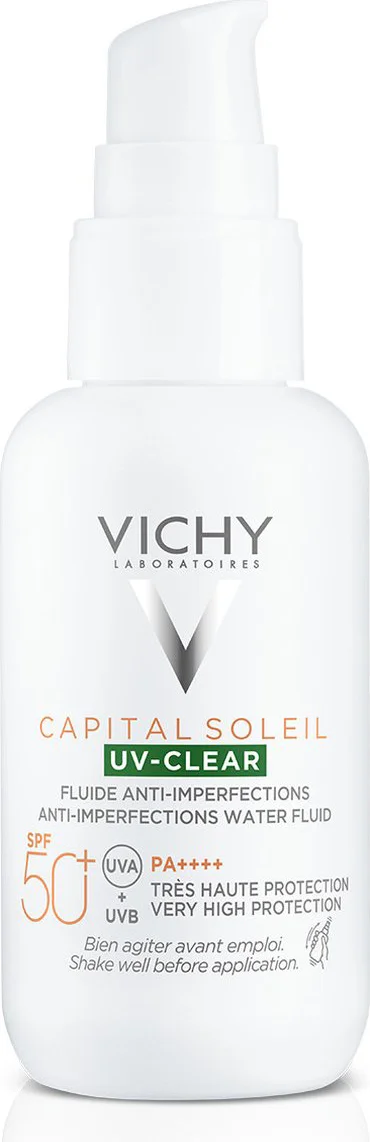 Vichy Capital Soleil UV Clear Anti-onzuiverheden Zonnebrand SPF 50+ 40 ml