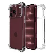 Hoesje - geschikt voor Apple iPhone 17 Pro Max/18 Pro Max hoesje - Transparant - backcover - shock proof