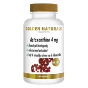 2x Golden Naturals Astaxanthine 4 mg 60 capsules