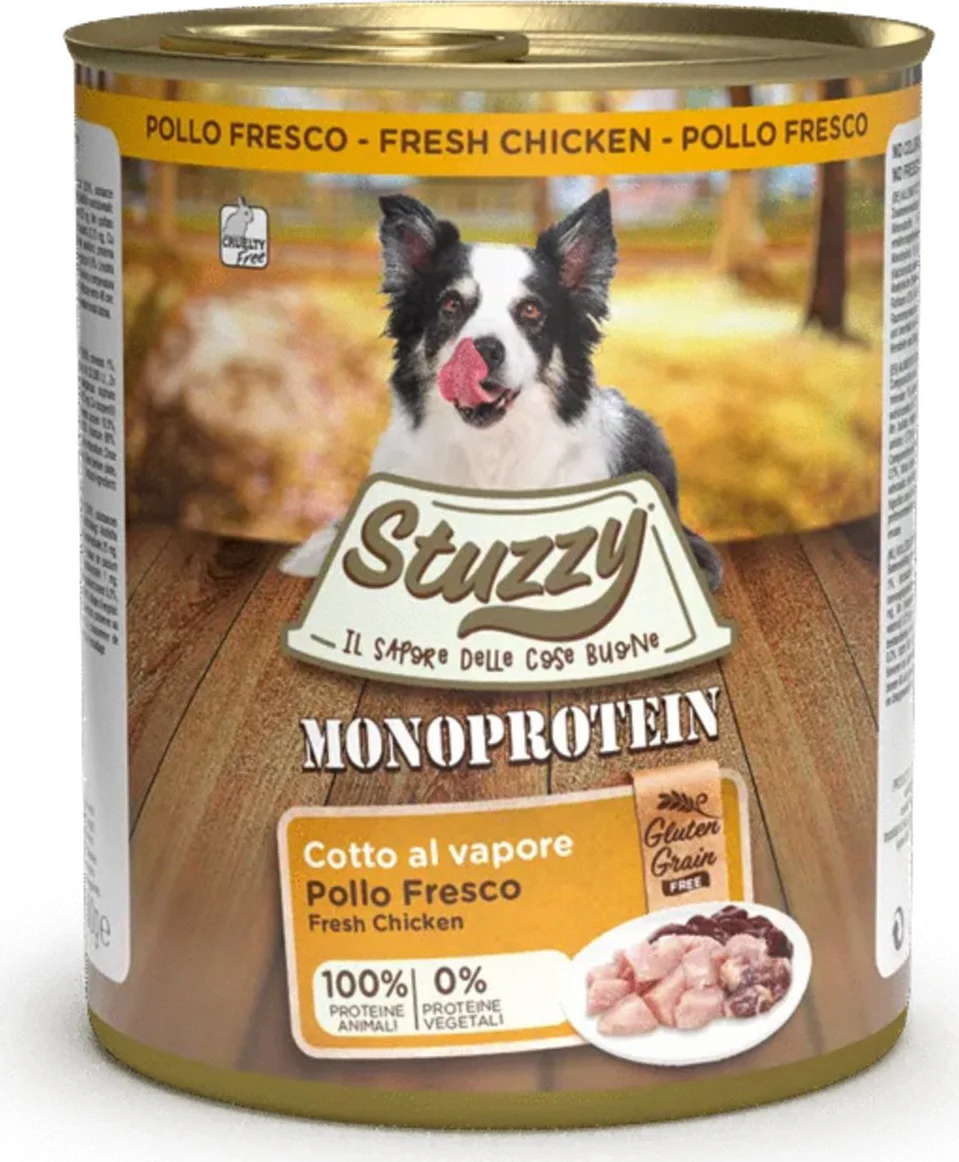 Stuzzy Hondenvoer Monoprotein Kip 800 gr