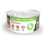 12x HobbyFirst Feline Blik Zachte Filets Kalkoen 70 gr