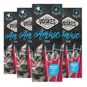 4x Voskes Kattensnack Liquid Treat Tonijn 20x15 gr