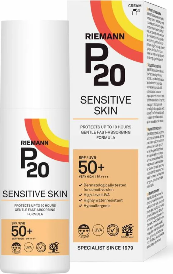 2x P20 Sensitive SPF 50+ Lotion 100 ml