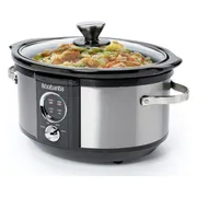 Brabantia BBEK1081 Slowcooker - 3.5 Liter - 180 Watt - Warmhoudfunctie - Keramische binnenpan