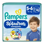 Pampers Splashers Zwemluiers Maat 5-6 (14 kg+) 10 stuks