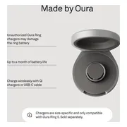 Oura Ring 5 Draadloze Oplaadcase Maat 11