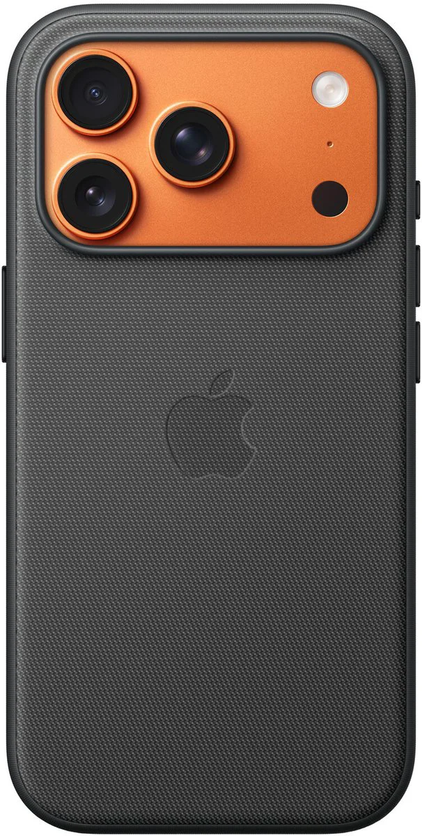 Apple iPhone 17 Pro TechWoven Back Cover met MagSafe Zwart