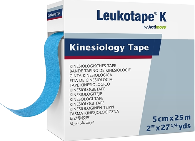 Actimove Kinesiology Tape Blauw 5cm x 25m