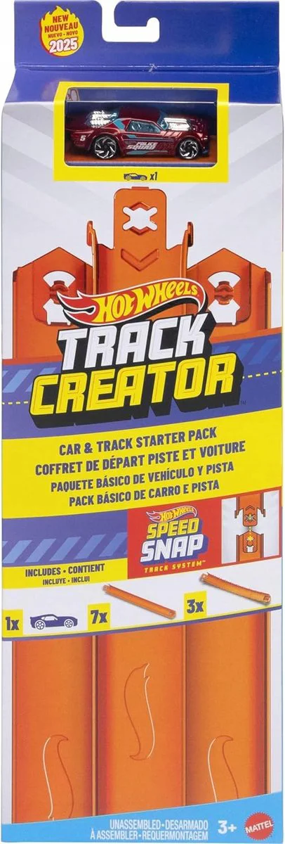 Hot Wheels - Track Creator Starterset met Auto en Baan
