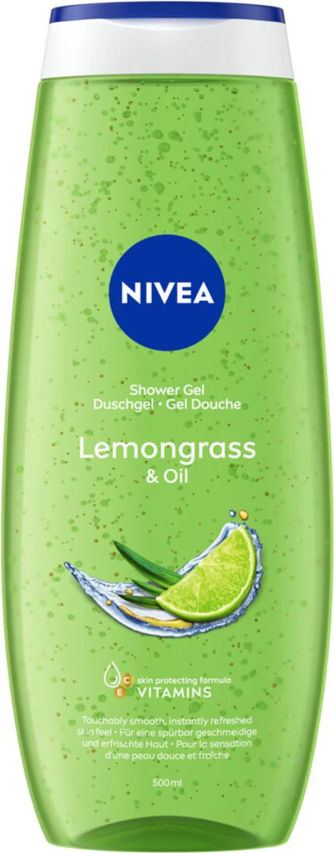 NIVEA Care Shower Gel Lemongrass & Oil 500ML