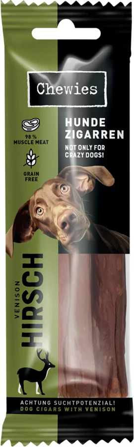 10x Chewies Hondensigaar Hert 75 gr
