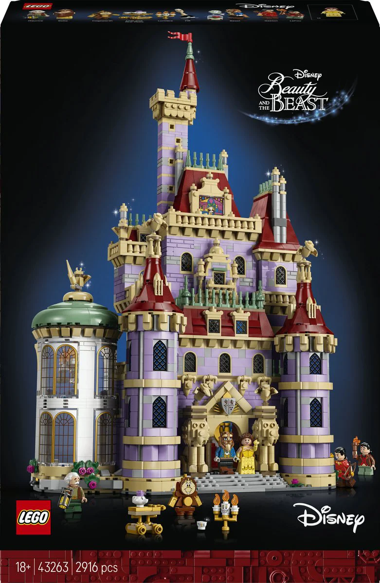 LEGO Disney Belle en het Beest kasteel 43263