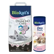 Biokat's Diamond Care Fresh & Deo Pearls Babypoeder Pakket