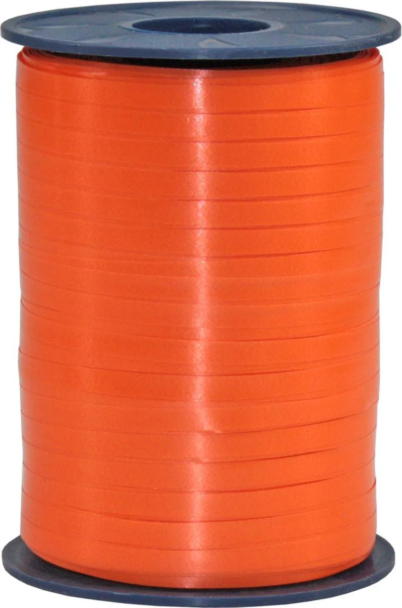 Folat - Lint oranje 5mm (500 meter) - WK voetbal 2026 - WK voetbal versiering - WK voetbal outfit - Nederland WK