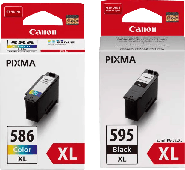 Canon PG-595XL + CL-586XL Cartridge Combo Pack
