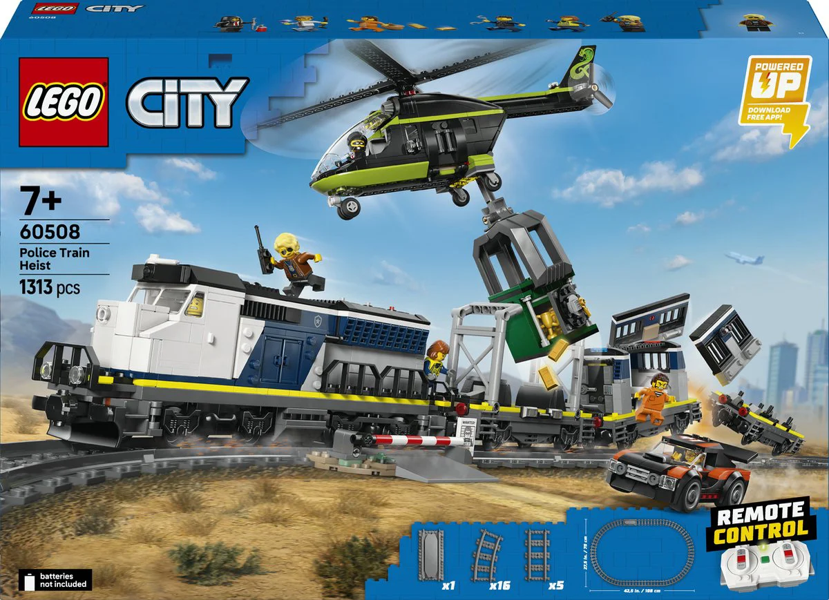 LEGO City Overval op politietrein 60508