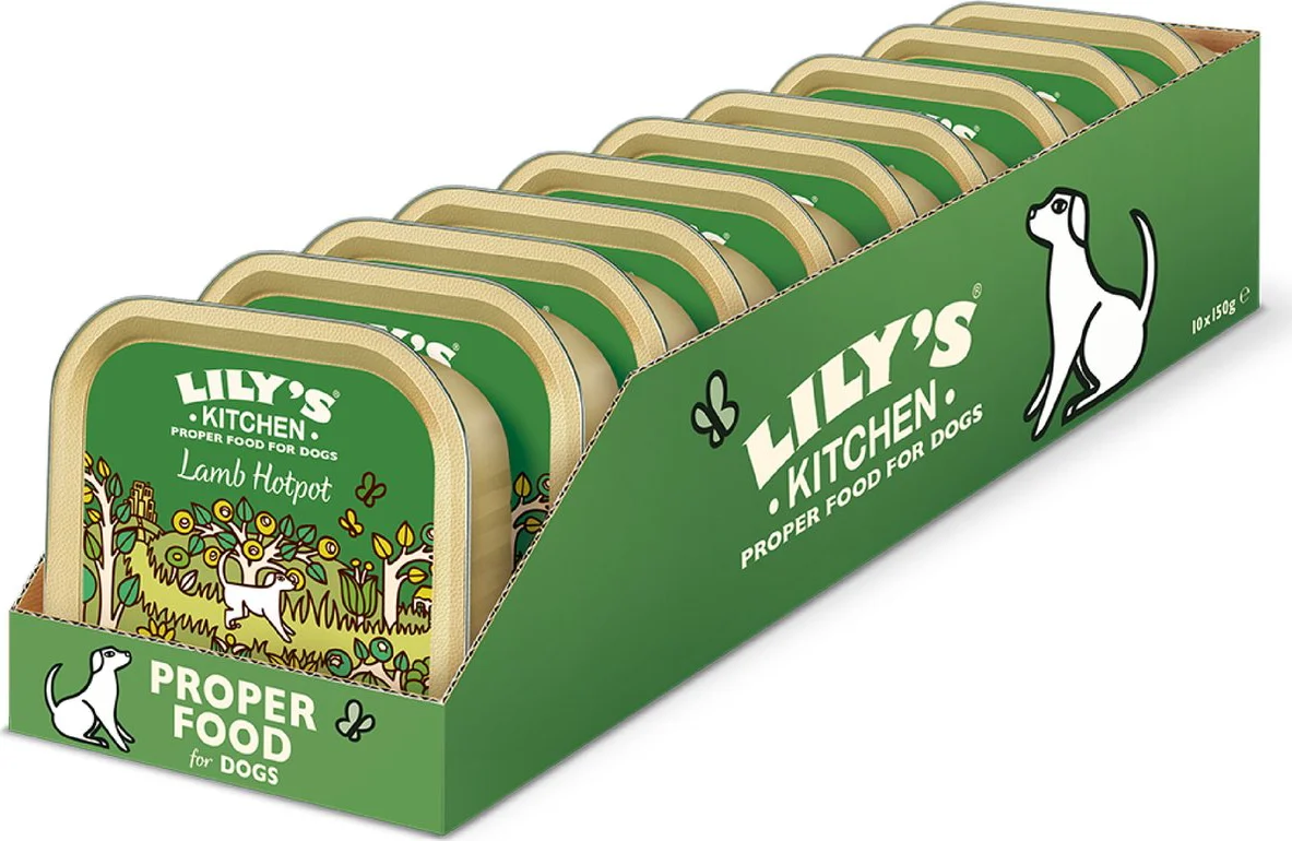 10x Lily's Kitchen Hondenvoer Nat Hotpot Lam 150gr