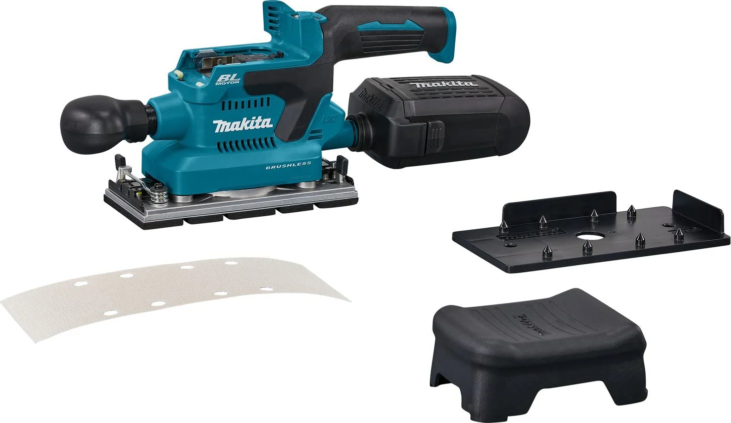 Makita DBO381ZU Accu Vlakschuurmachine AWS 18V Basic Body