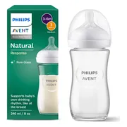 Philips Avent Natural Response Glazen Babyfles 1+ mnd 240 ml