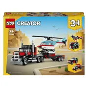 LEGO Creator Truck met helikopter 31146